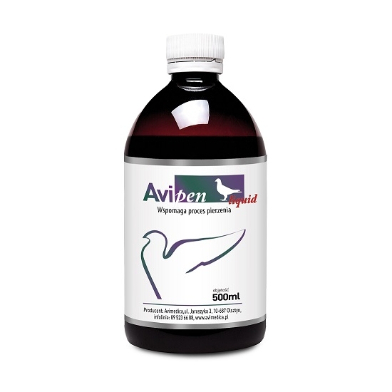 AVIMEDICA AviPen liquid 500ml - wspomaga proces pierzenia