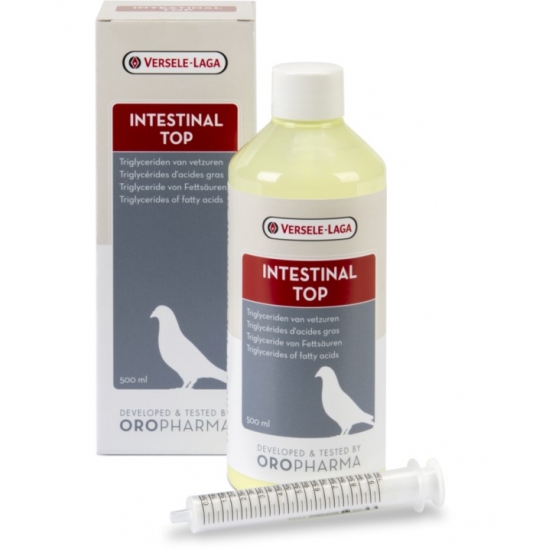 Versele Laga Oropharma Intestinal Top 500ml - specyficzne estryfikowane kwasy tłuszczowe dla gołębi